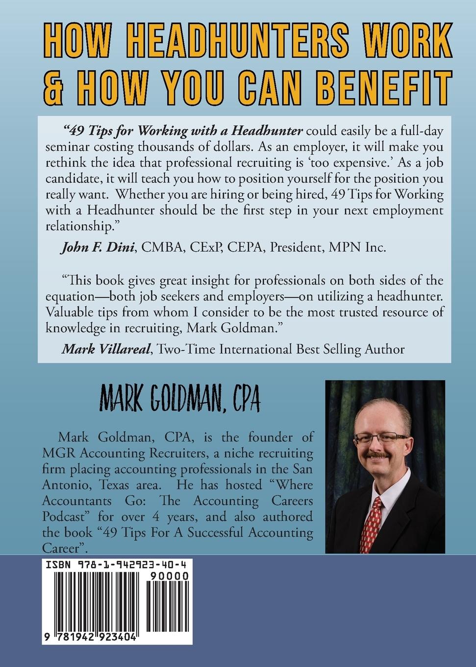 Rückseitencover 49 Tips For Working With A Headhunter