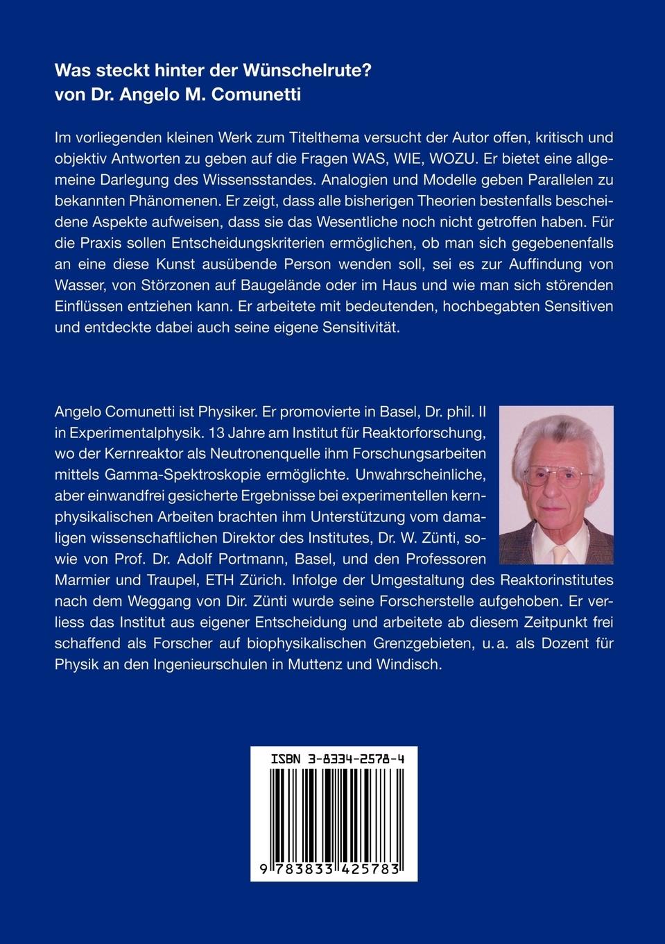 Rückseitencover Was steckt hinter der Wünschelrute?