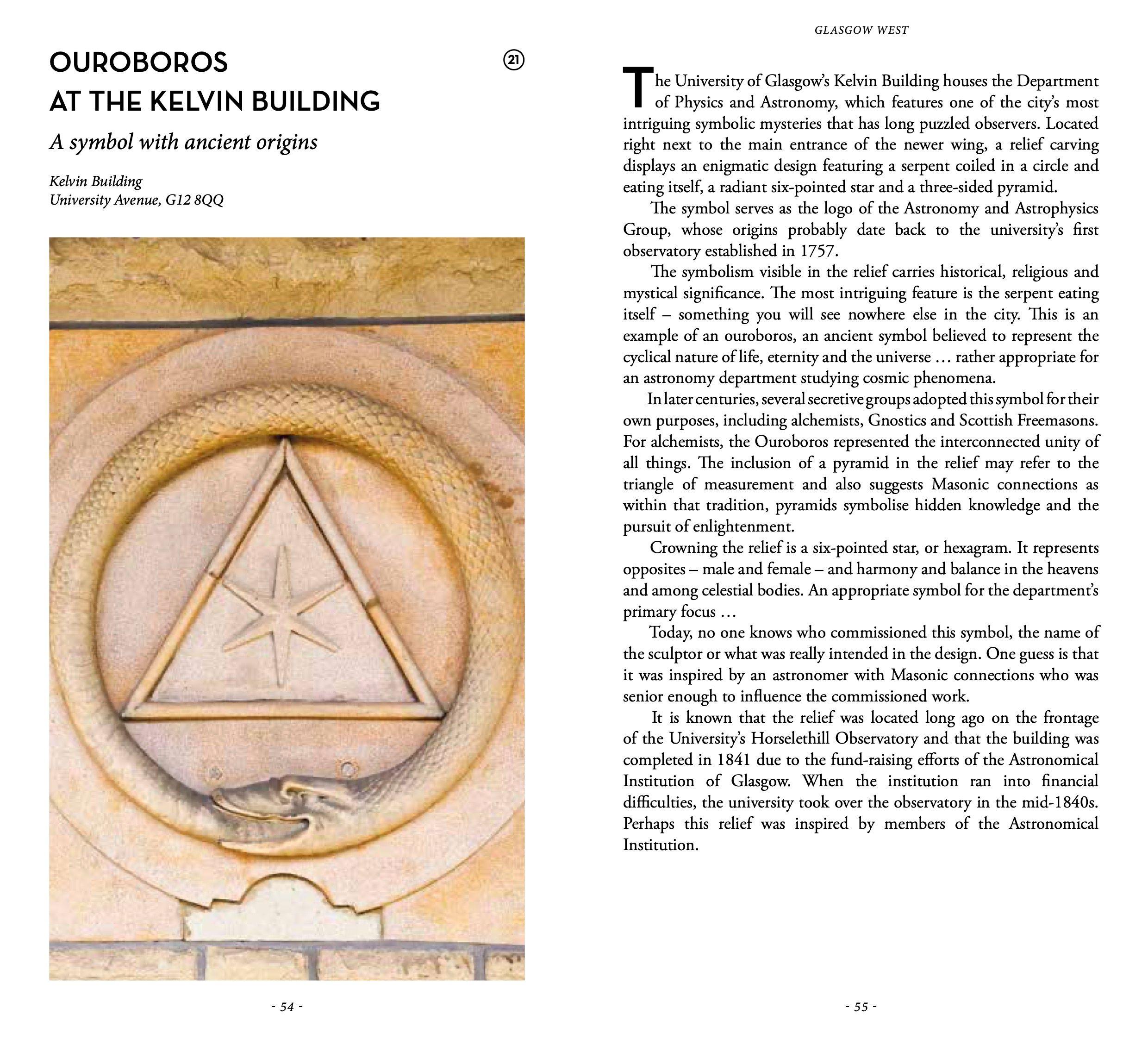 Beispielinhalt (Bild) Secret Glasgow