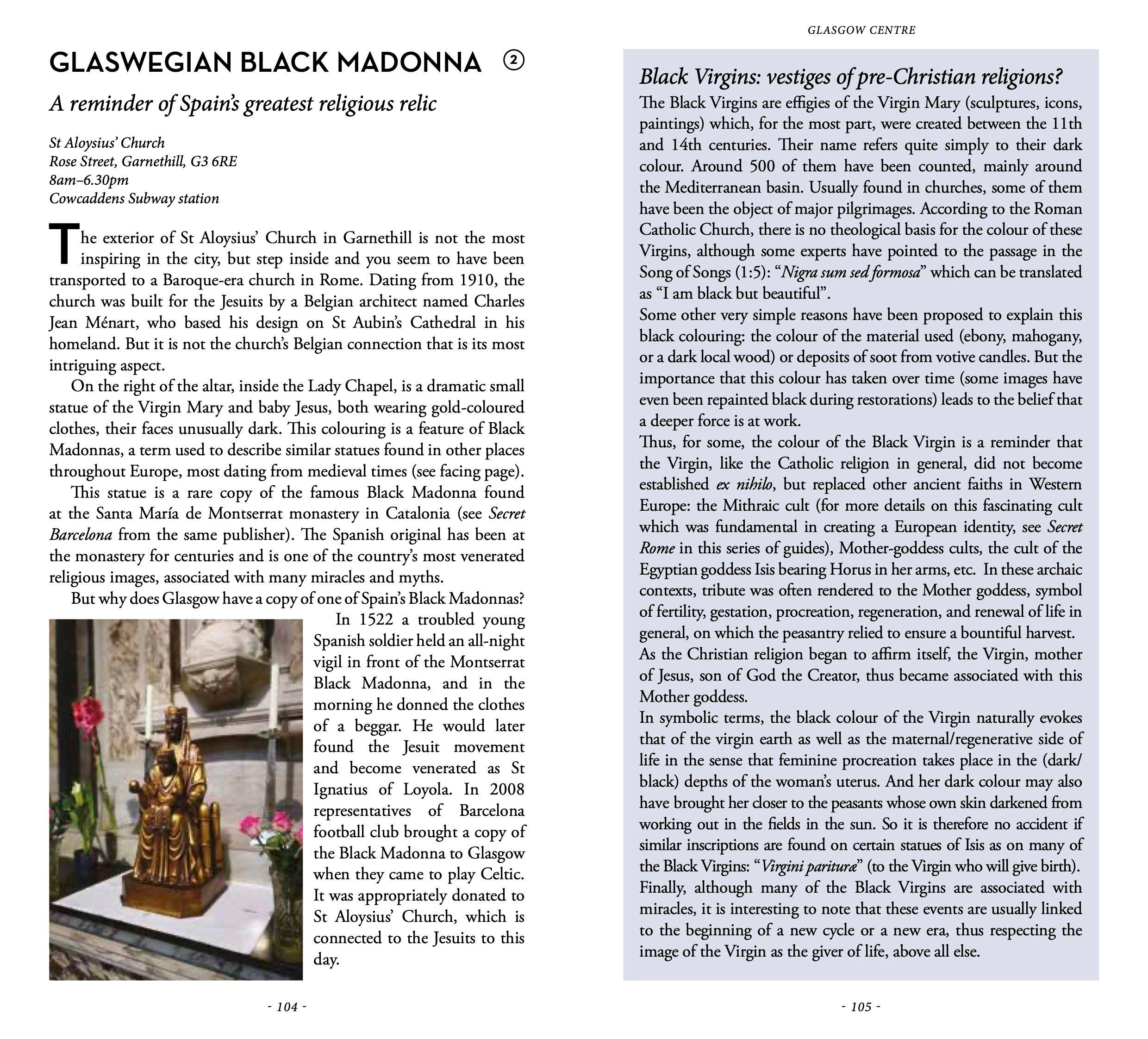 Beispielinhalt (Bild) Secret Glasgow