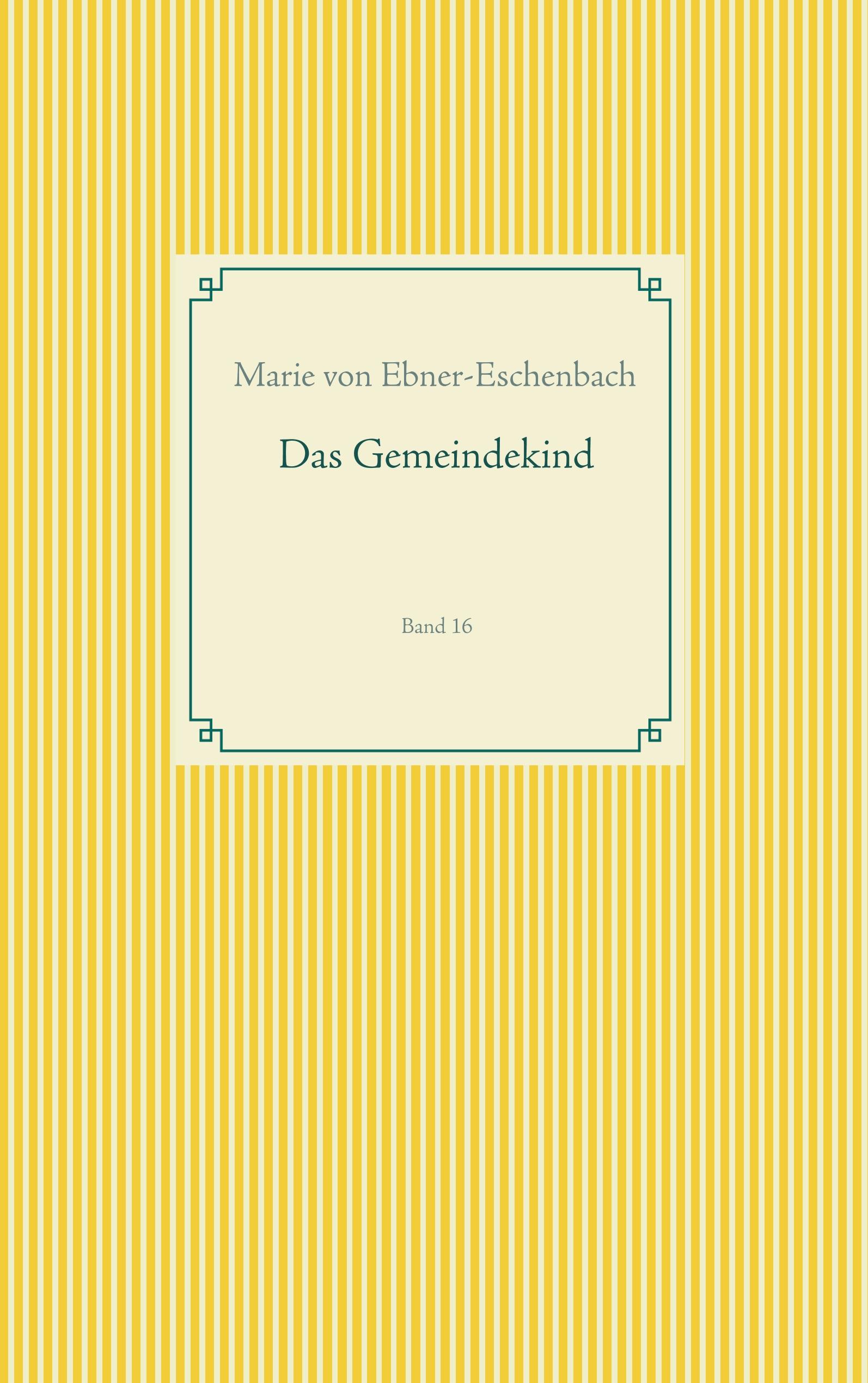Vorderes Coverbild Das Gemeindekind