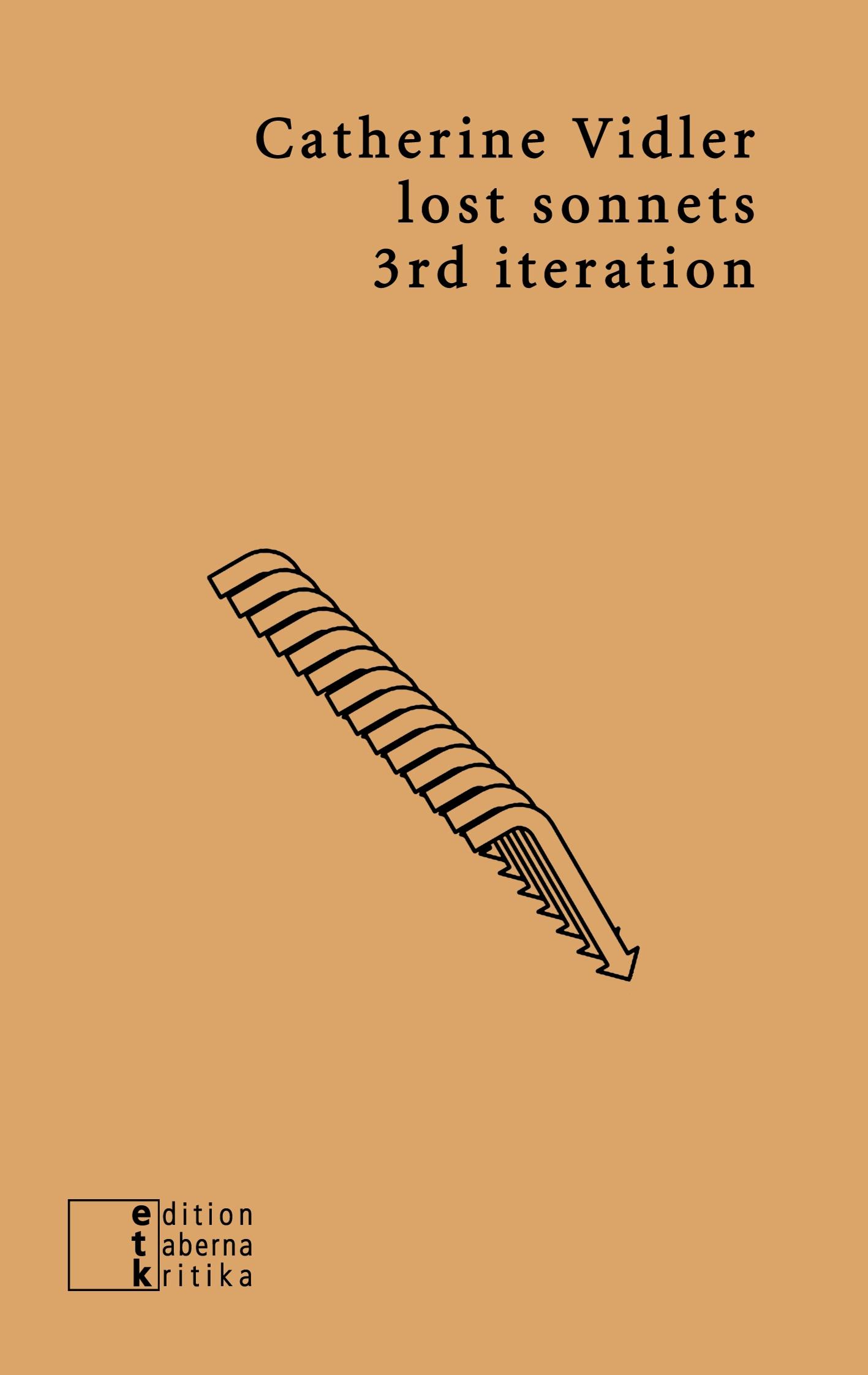 Vorderes Coverbild lost sonnets