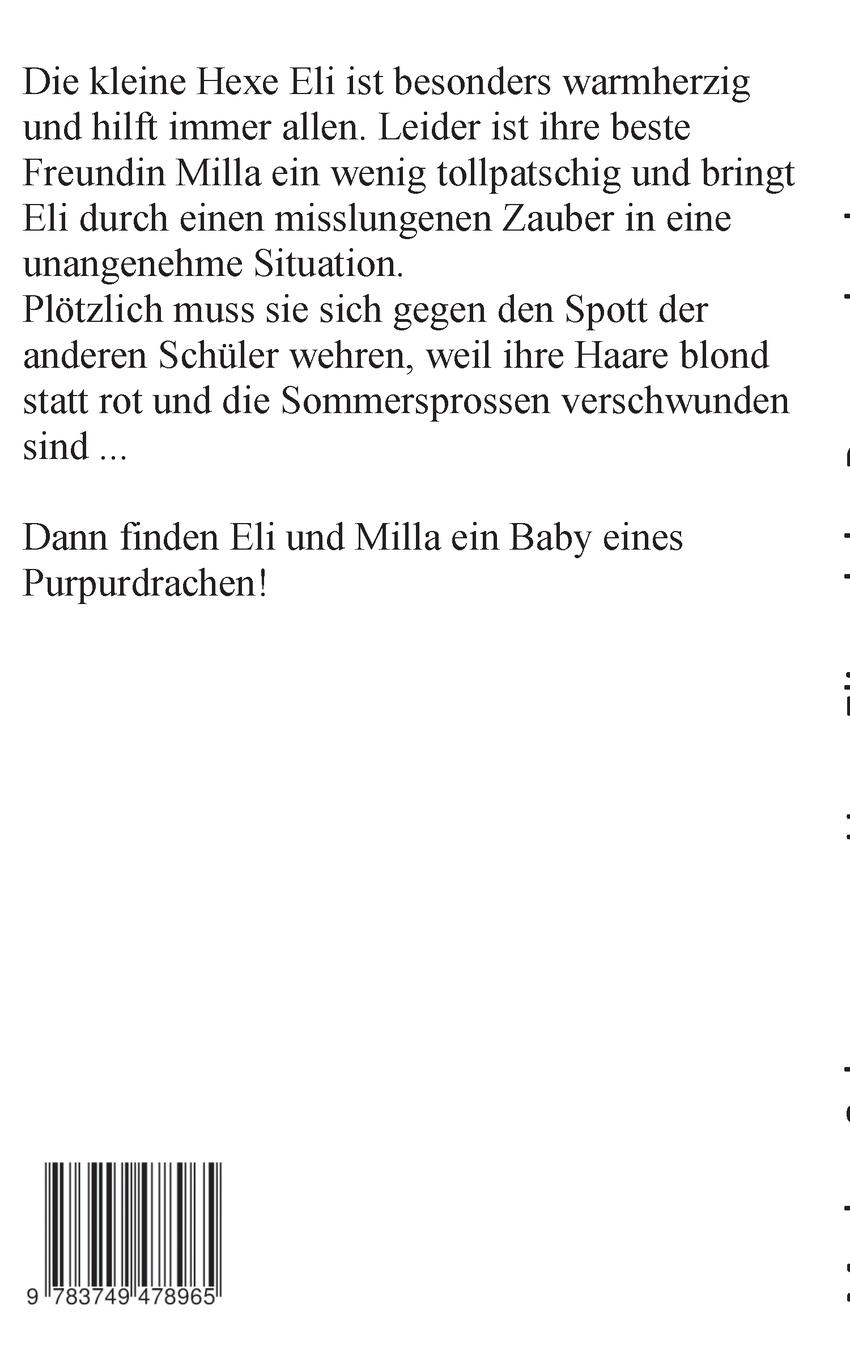 Rückseitencover Hexe Eli und der Purpurdrache