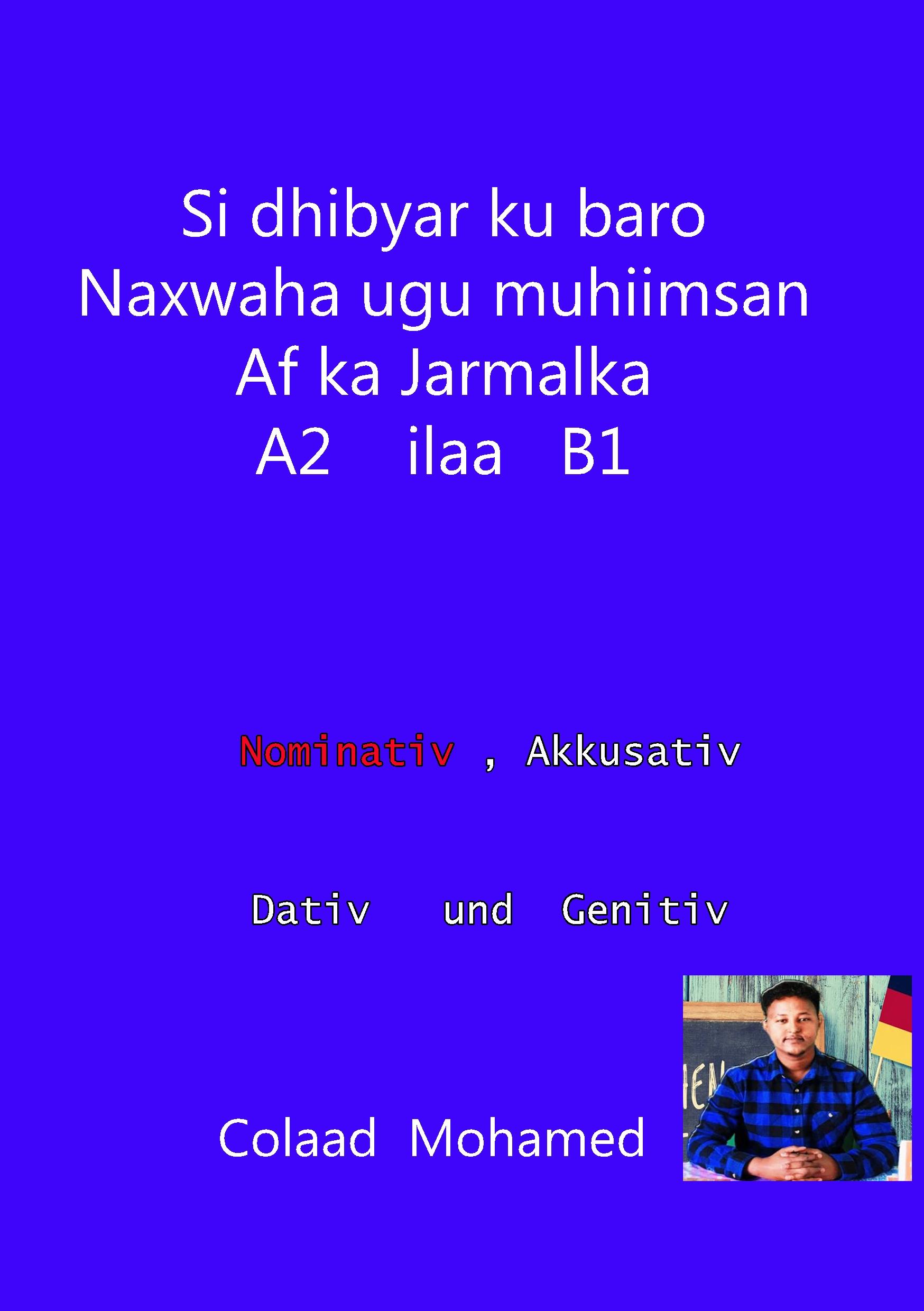 Vorderes Coverbild si dhibyar ku baro naxwaha ugu muhiimsan af ka jarmalka  A2 ilaa B1