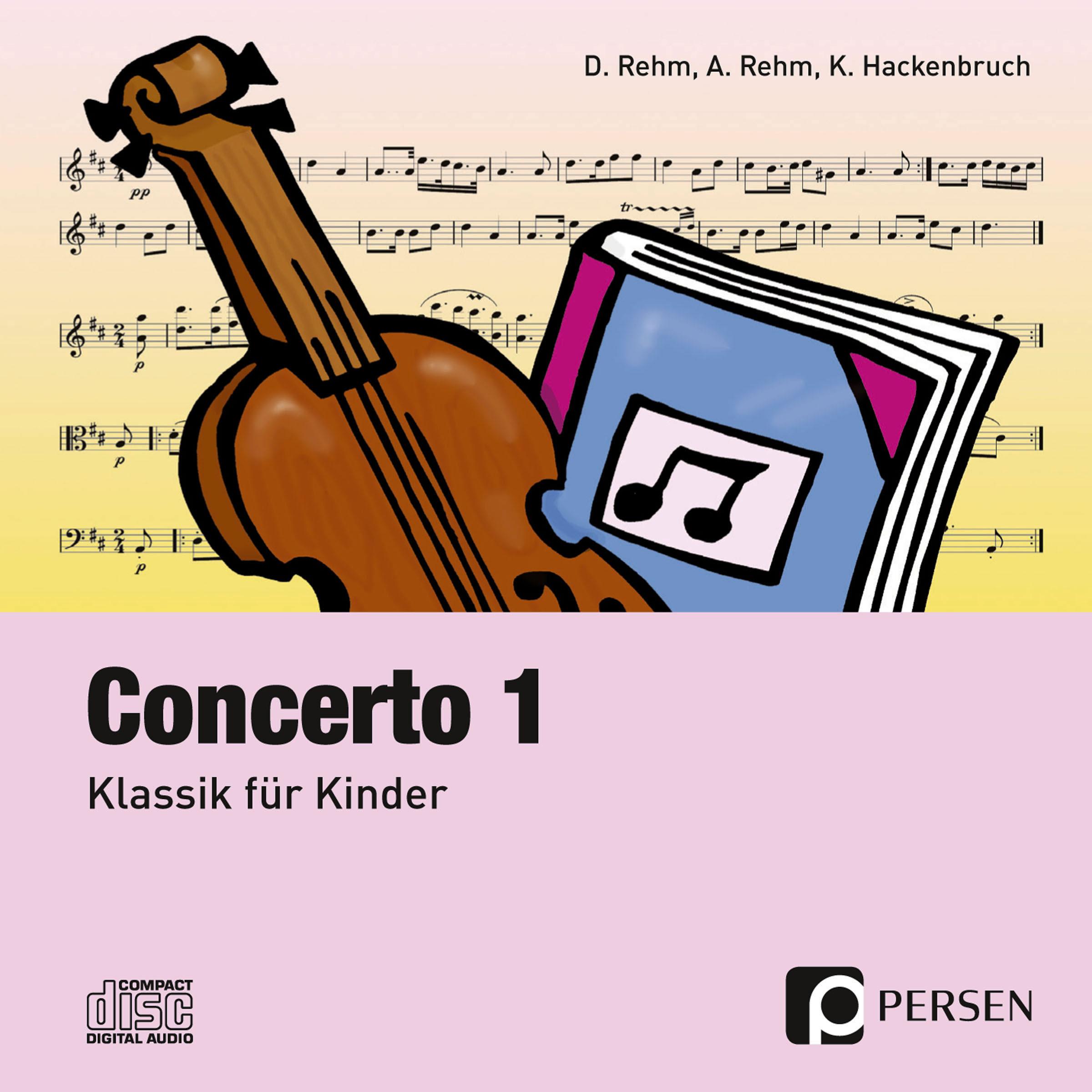 Vorderes Coverbild Concerto 1. CD (3. bis 6. Klasse)
