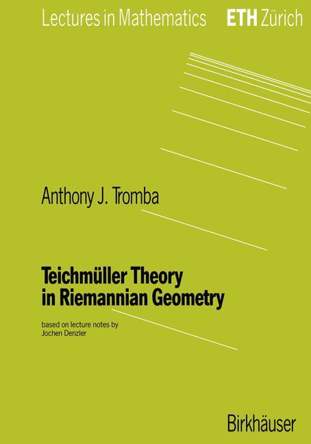 Vorderes Coverbild Teichmüller Theory in Riemannian Geometry