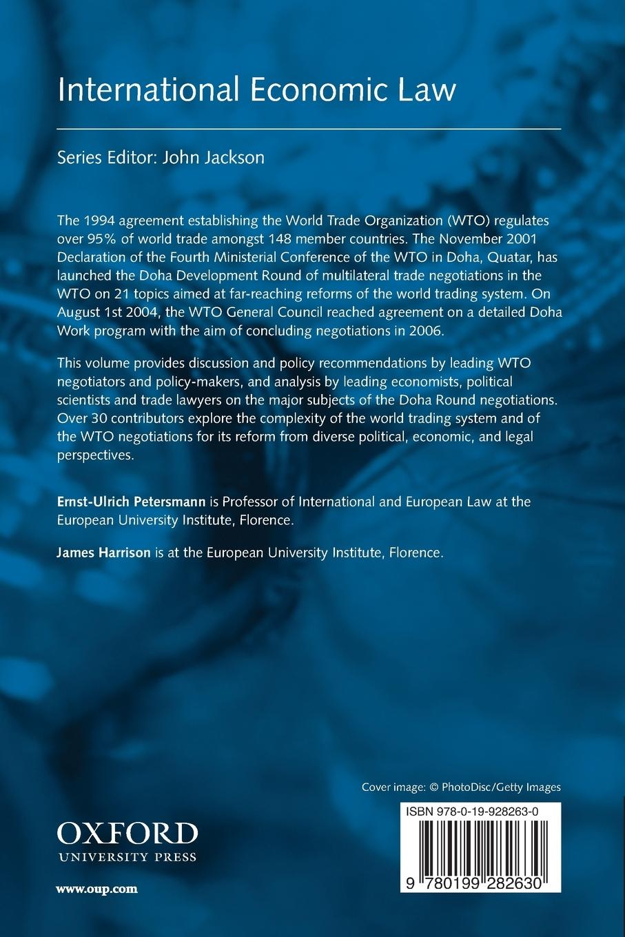 Rückseitencover Reforming the World Trading System