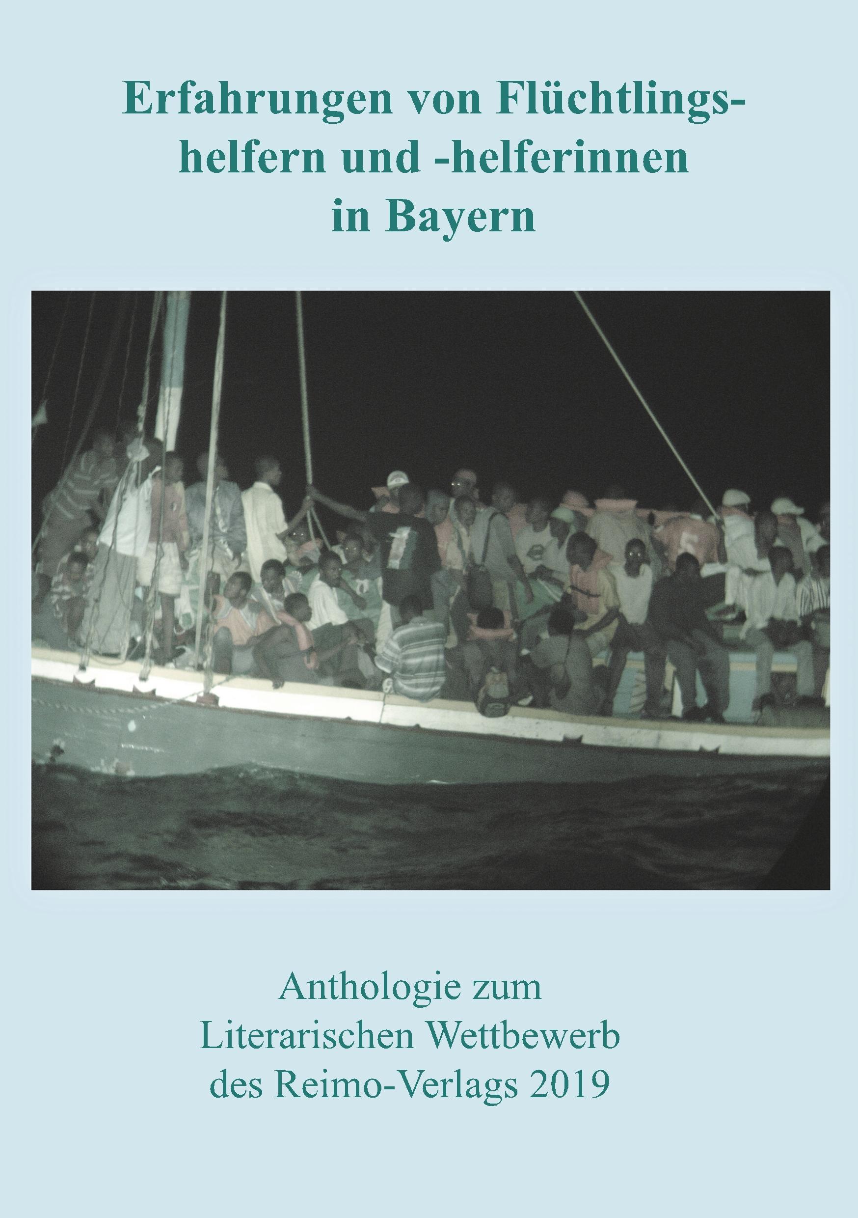 Vorderes Coverbild Anthologie zum literarischen Wettbewerb 2019 des Reimo-Verlags