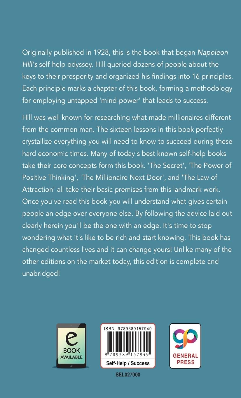 Rückseitencover The Law of Success