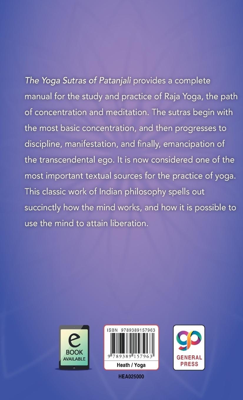 Rückseitencover The Yoga Sutras of Patanjali