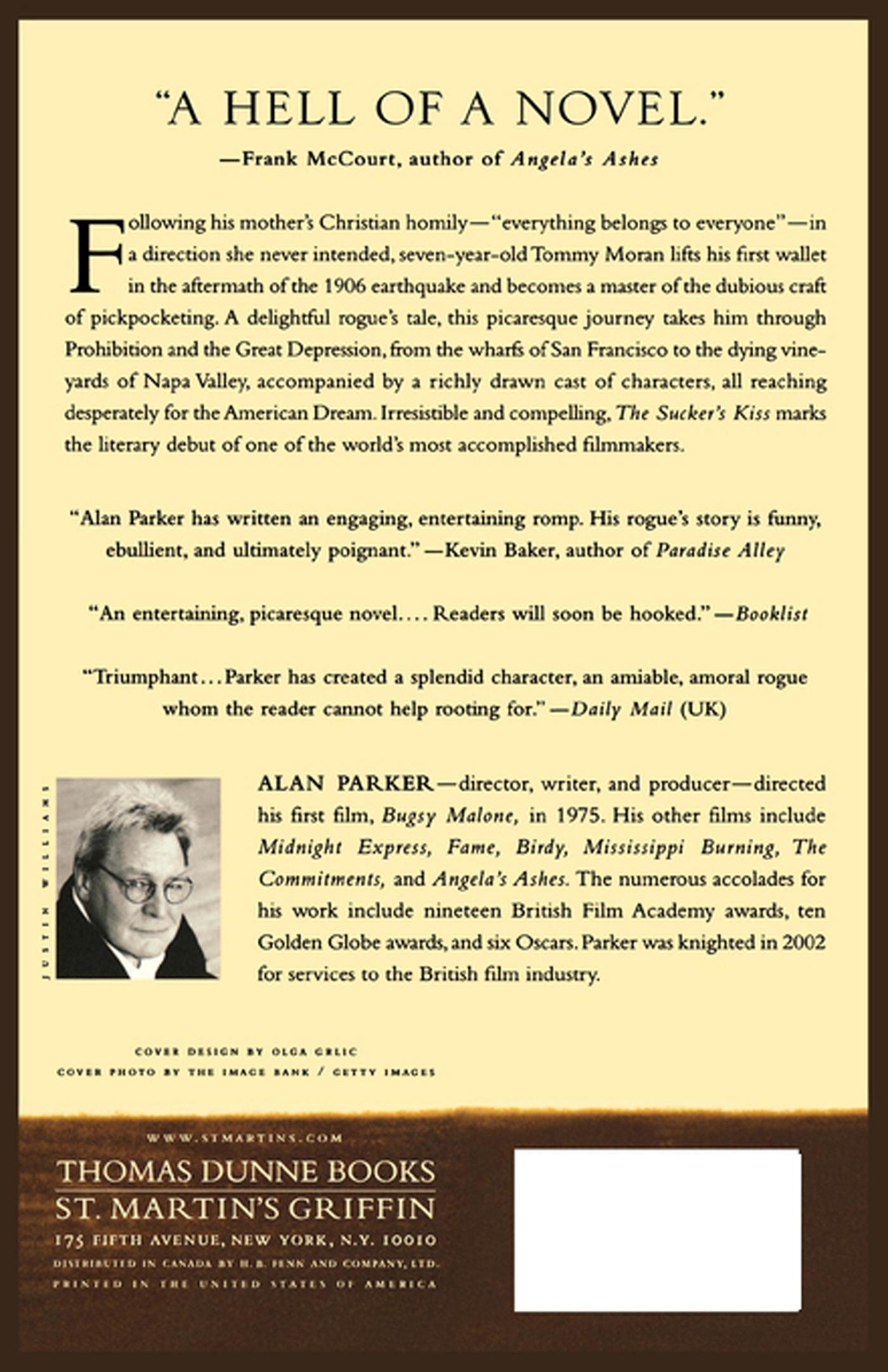 Rückseitencover The Sucker's Kiss