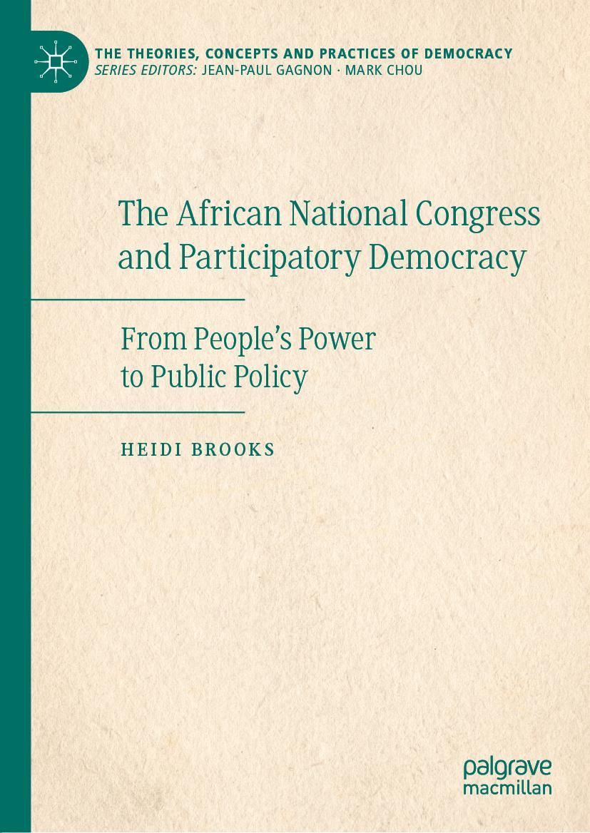 Vorderes Coverbild The African National Congress and Participatory Democracy