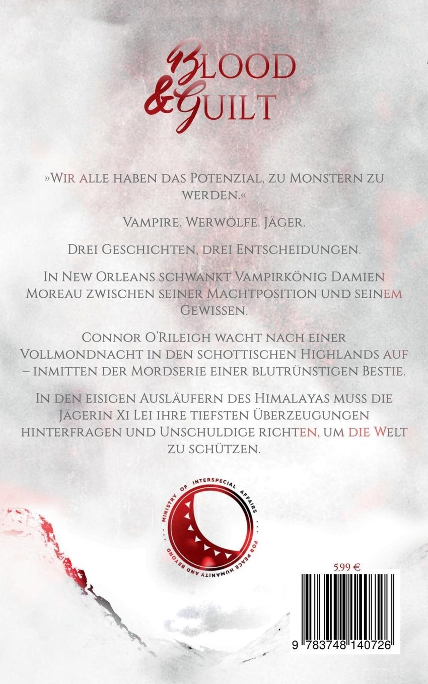 Rückseitencover Blood and Guilt
