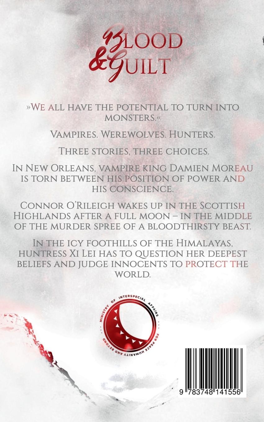 Rückseitencover Blood and Guilt