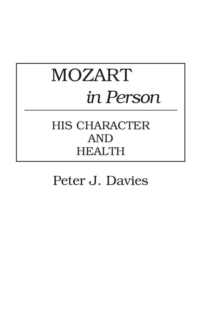 Vorderes Coverbild Mozart in Person