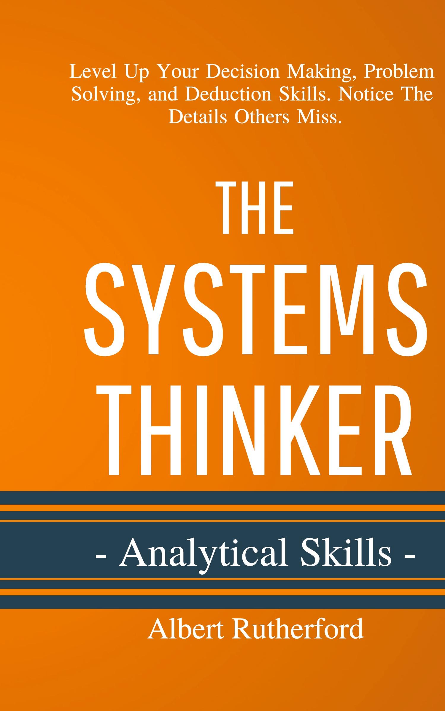 Vorderes Coverbild The Systems Thinker - Analytical Skills