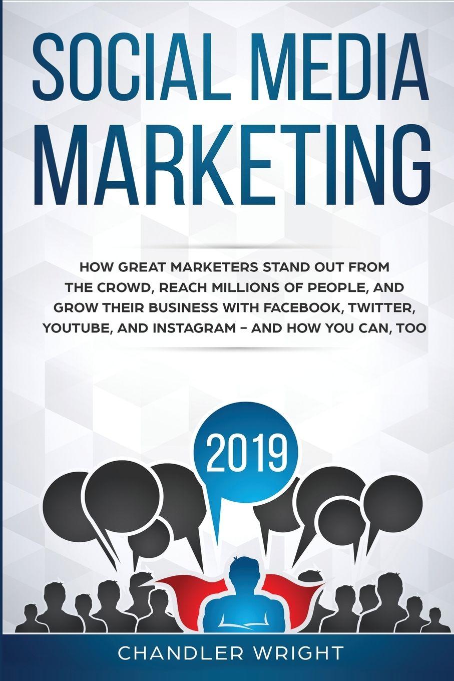 Vorderes Coverbild Social Media Marketing 2019