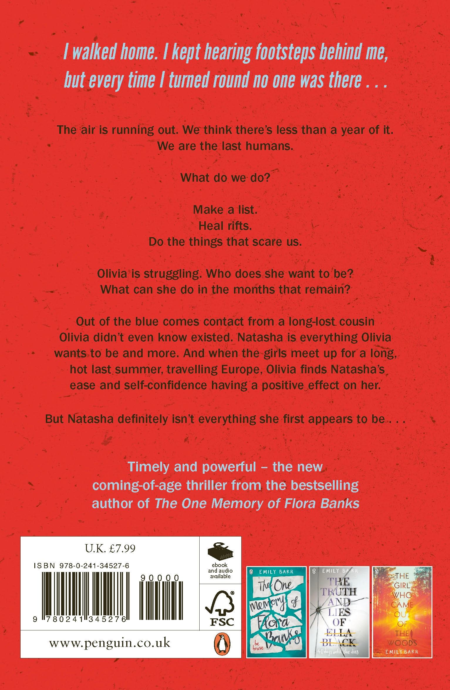 Rückseitencover Things to do Before the End of the World