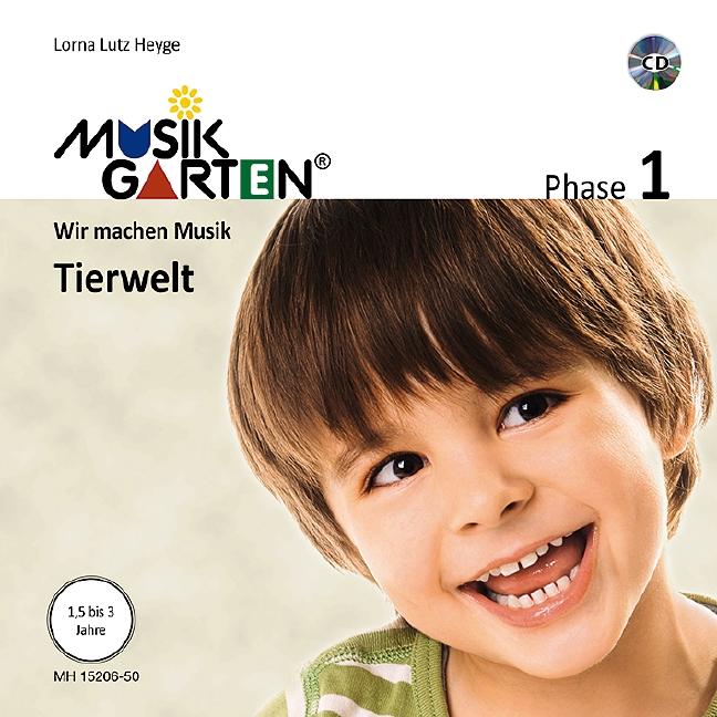 Vorderes Coverbild Musikgarten 1 - Tierwelt - Liederheft inkl. CD