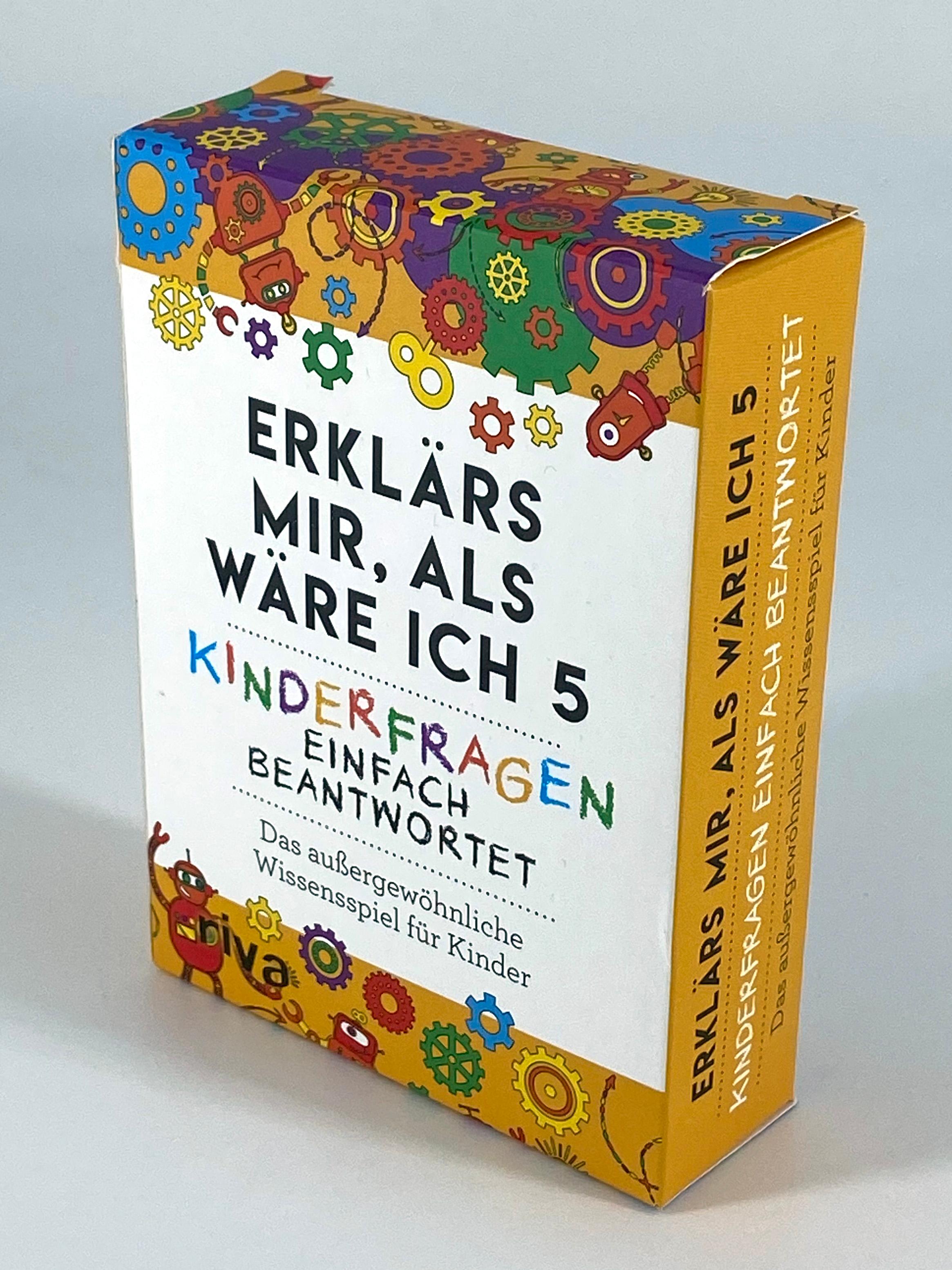 Beispielinhalt (Bild) Erklärs mir, als wäre ich 5 - Kinderfragen einfach beantwortet