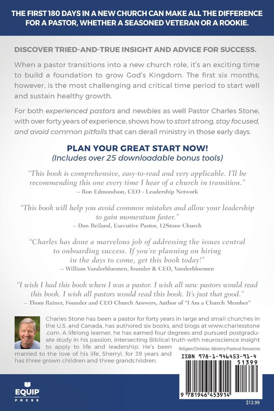 Rückseitencover Every Pastor's First 180 Days