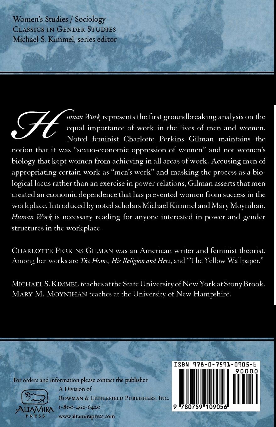 Rückseitencover Human Work