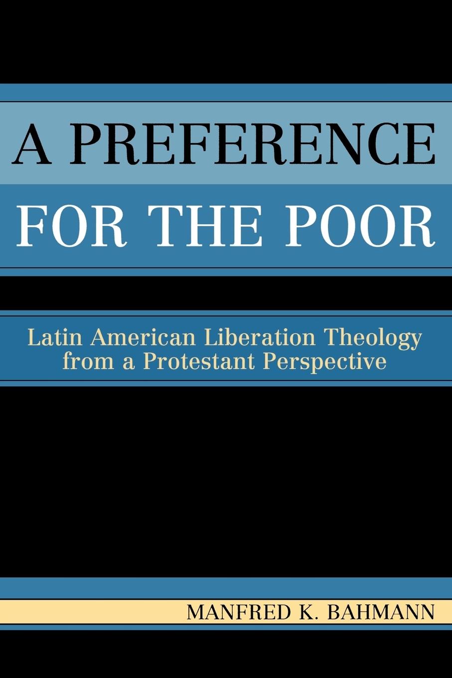 Vorderes Coverbild Preference for the Poor