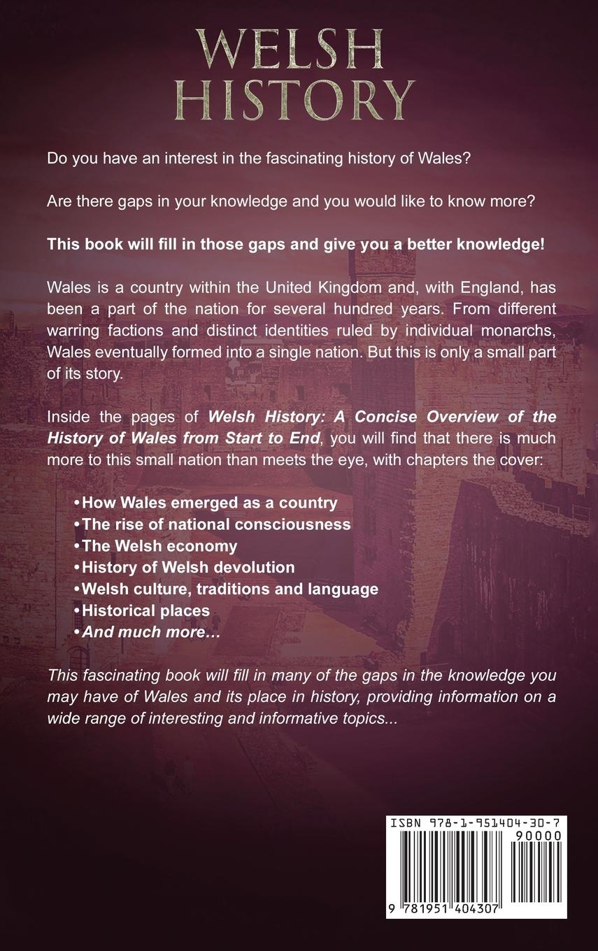 Rückseitencover Welsh History