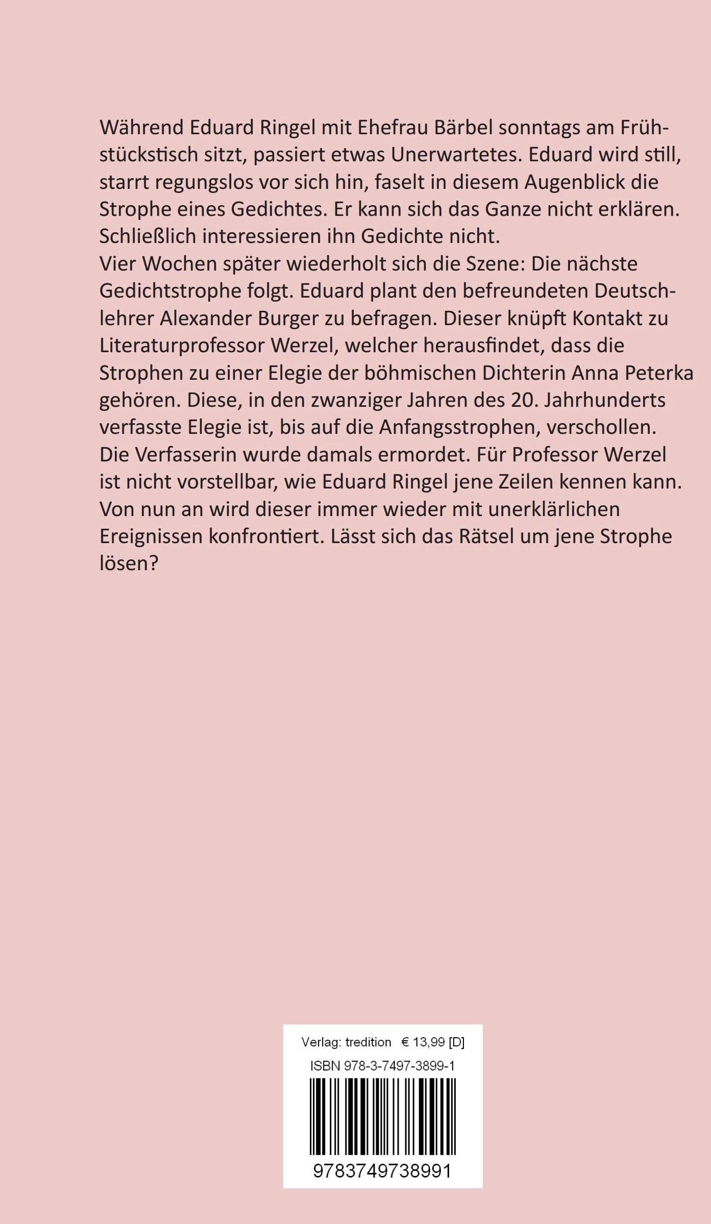 Rückseitencover Böhmische Elegie