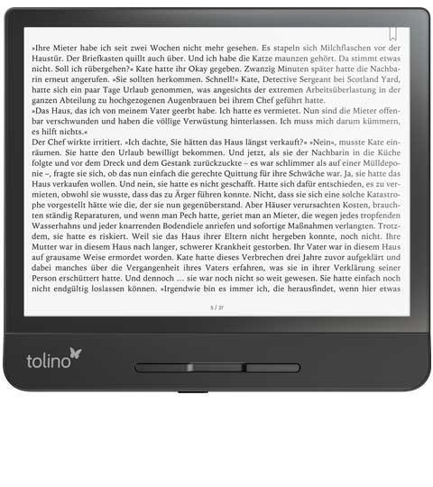 Beispielinhalt (Bild) tolino epos 2