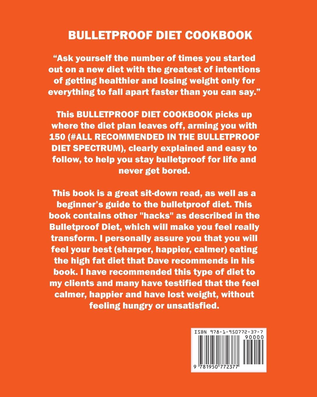 Rückseitencover MY BULLETPROOF DIET COOKBOOK (A BEGINNER'S GUIDE)