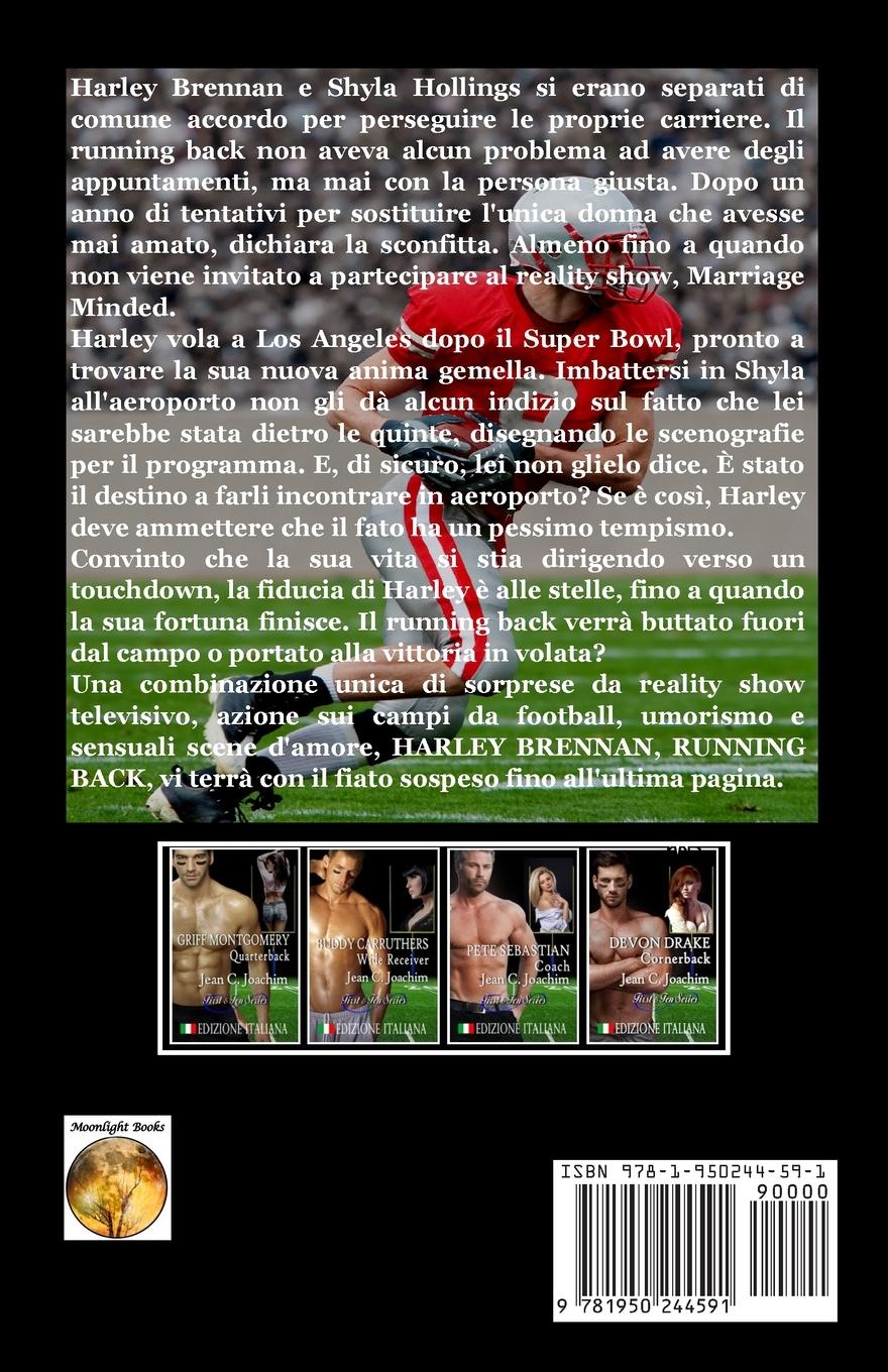 Rückseitencover Harley Brennan, Running Back (Edizione Italiana)