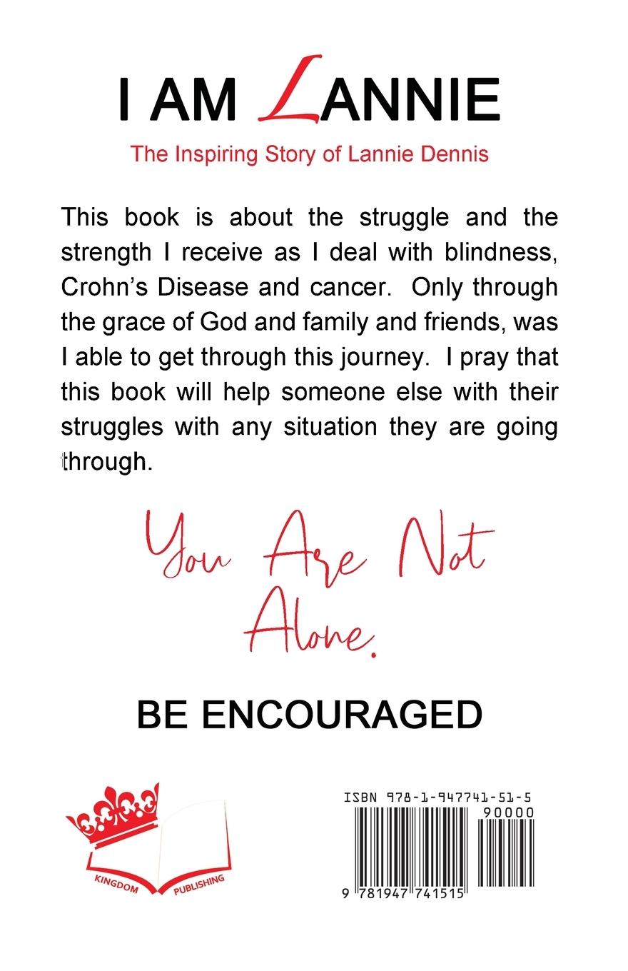 Rückseitencover I AM LANNIE