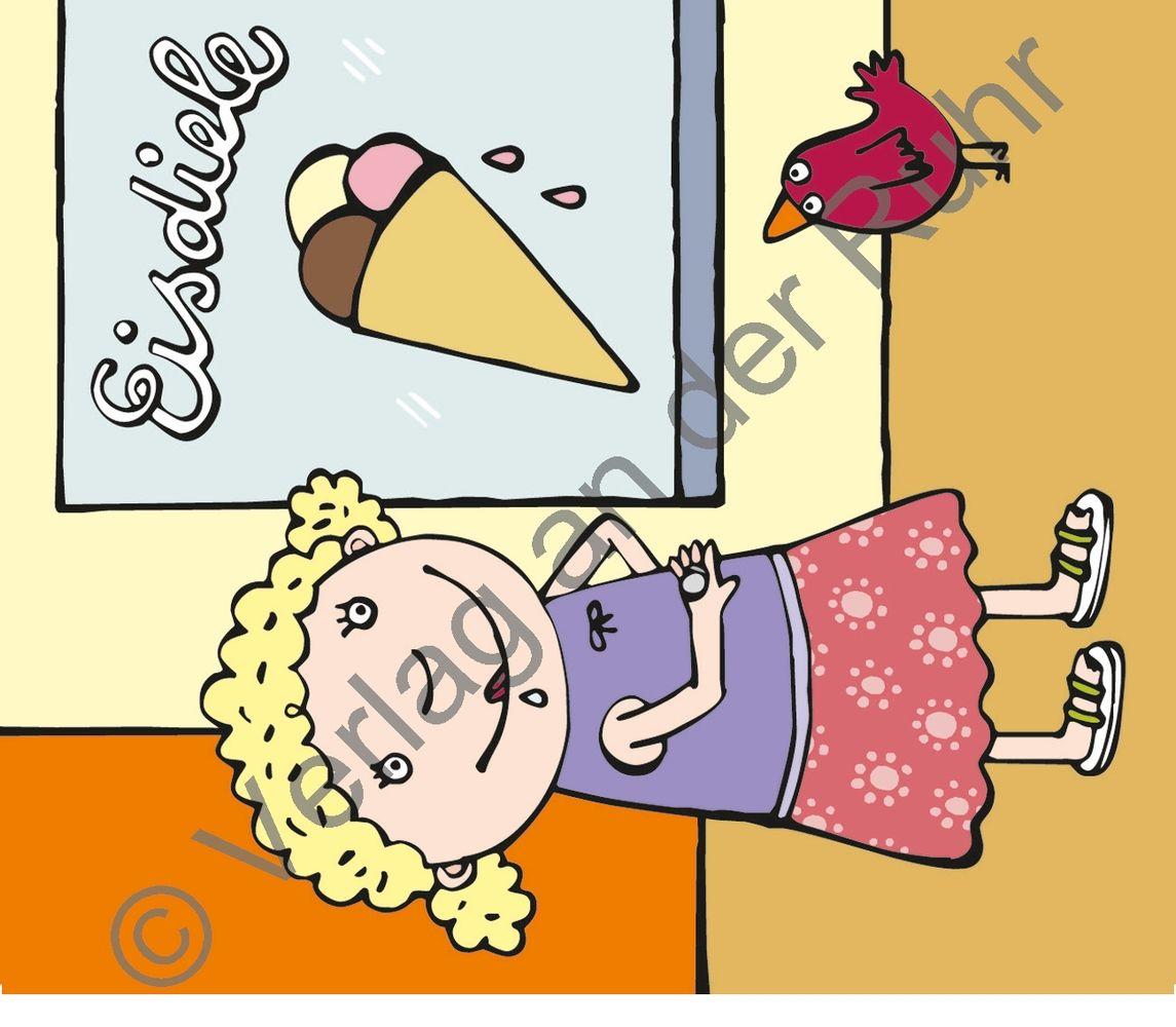 Beispielinhalt (Bild) Bildkarten zur Sprachförderung: Vergangenheit - Gegenwart - Zukunft - Neuauflage