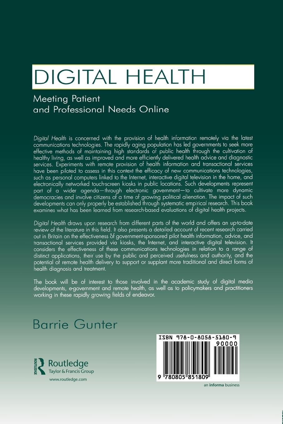 Rückseitencover Digital Health