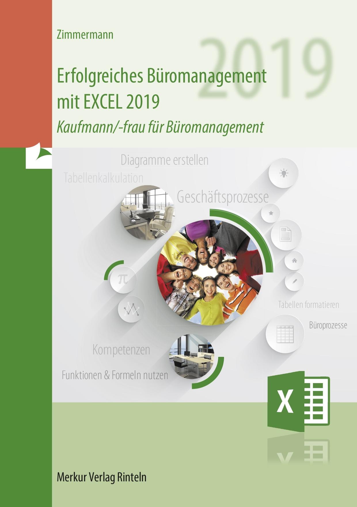 Vorderes Coverbild Erfolgreiches Büromanagement EXCEL 2019