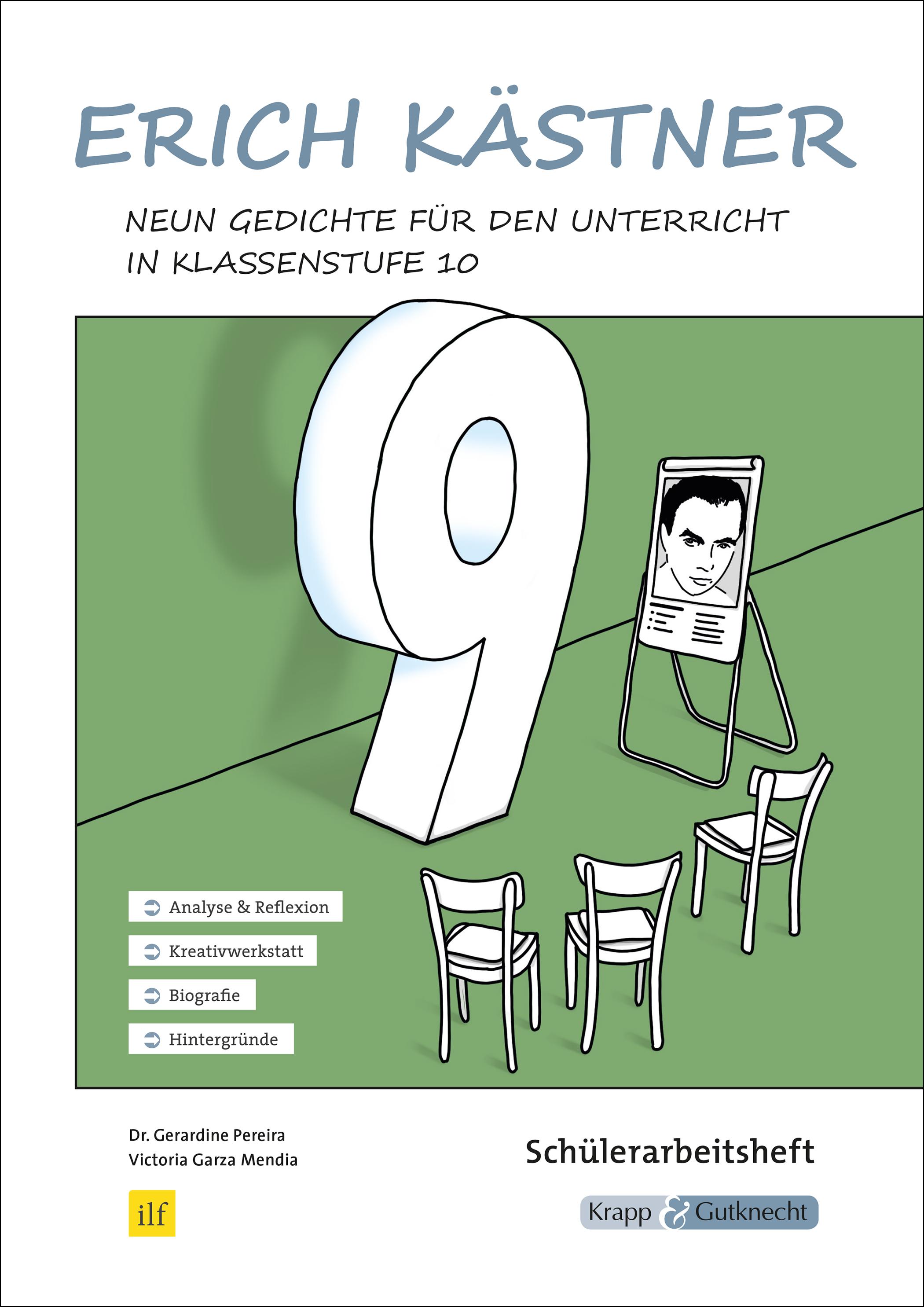 Vorderes Coverbild Erich Kästner - Neun Gedichte im Unterricht - Schülerarbeitsheft
