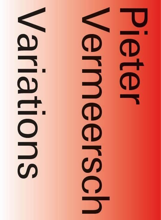 Vorderes Coverbild Pieter Vermeersch: Variations