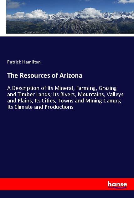 Vorderes Coverbild The Resources of Arizona