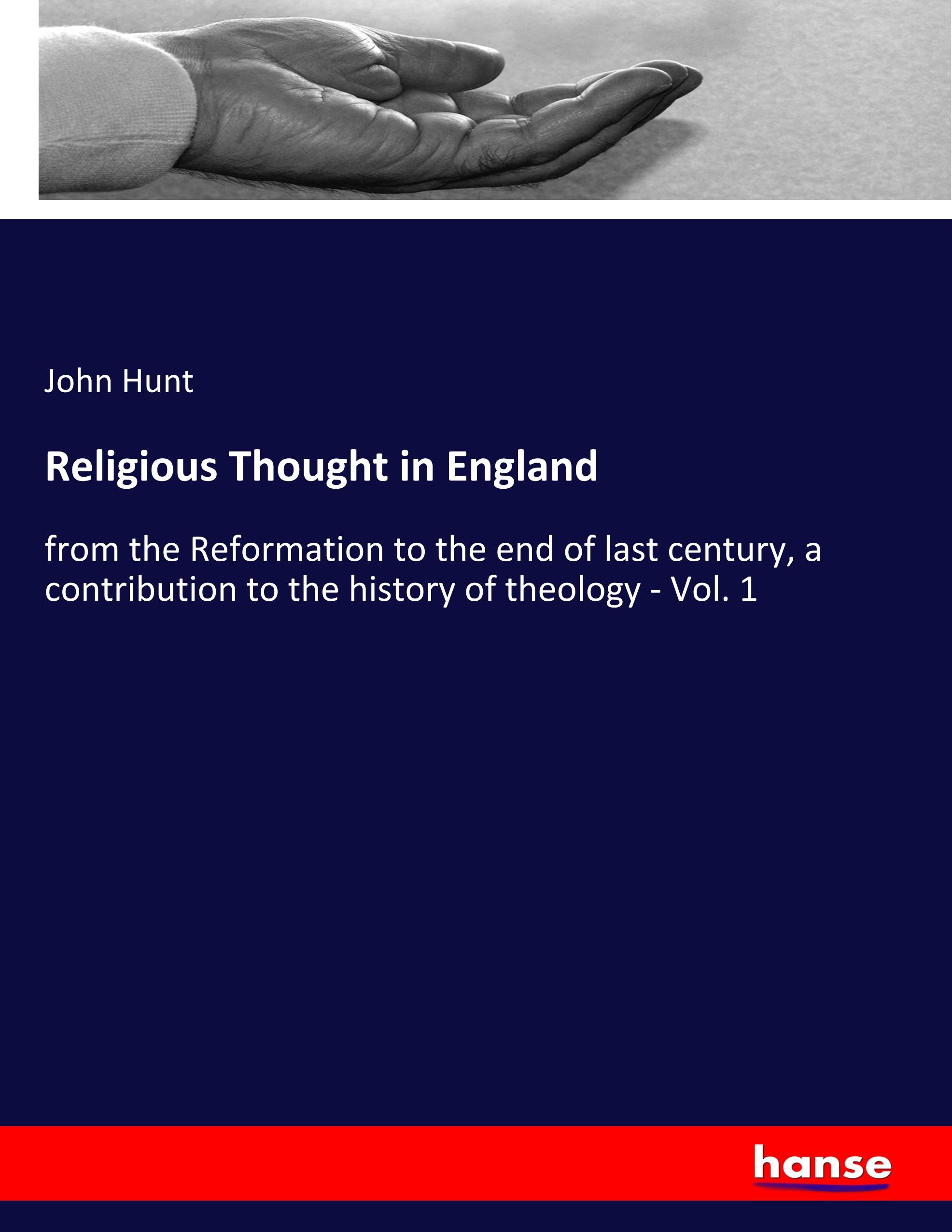Vorderes Coverbild Religious Thought in England