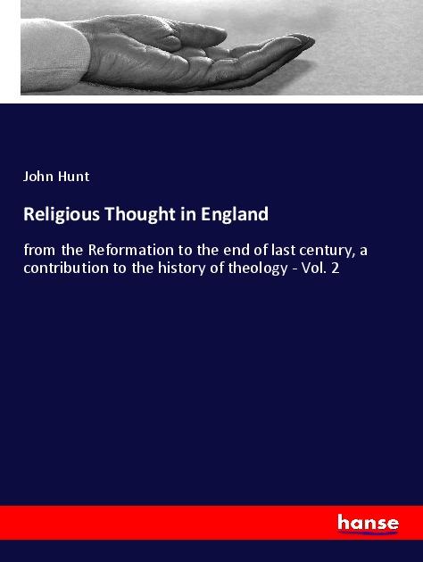 Vorderes Coverbild Religious Thought in England