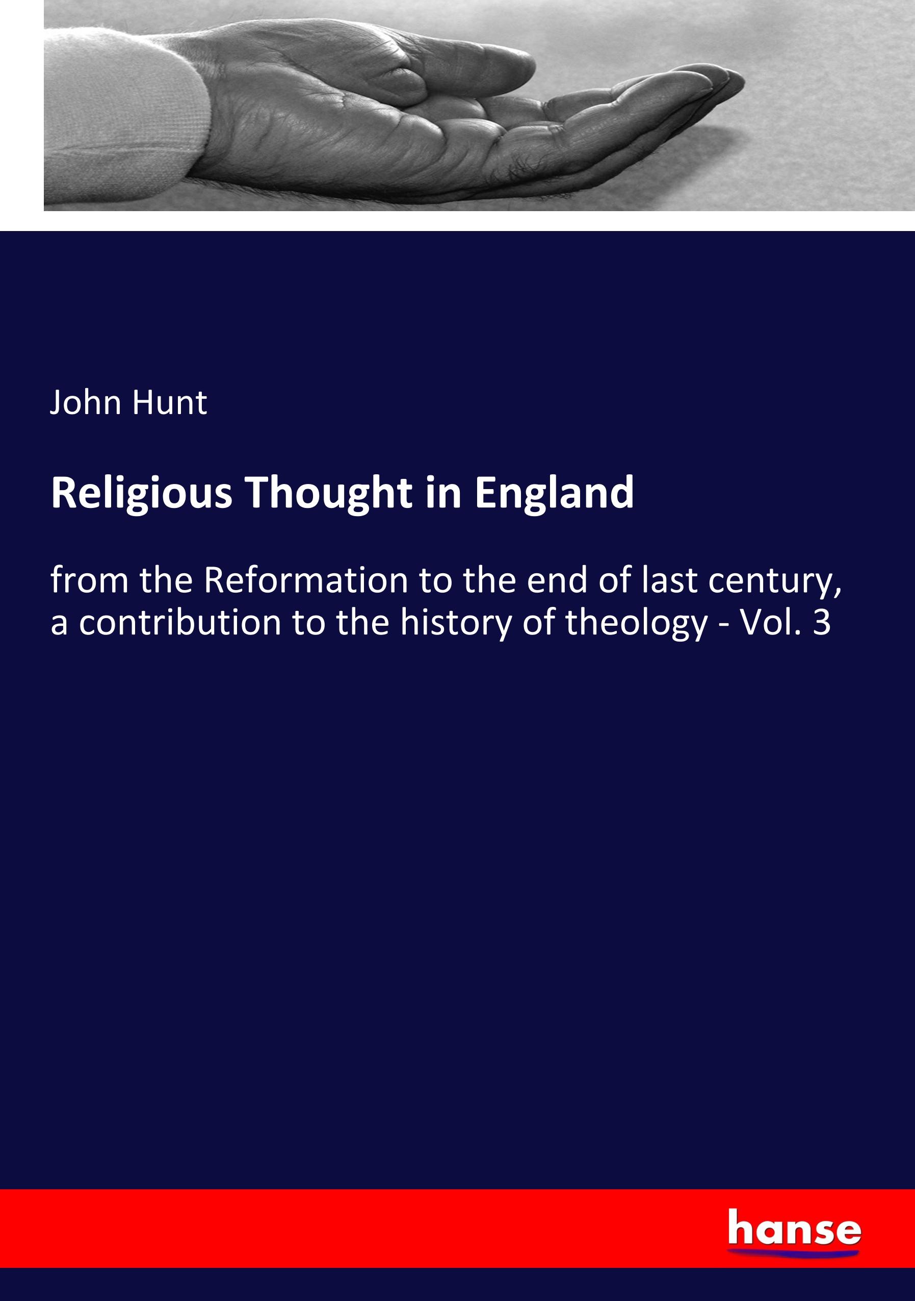 Vorderes Coverbild Religious Thought in England