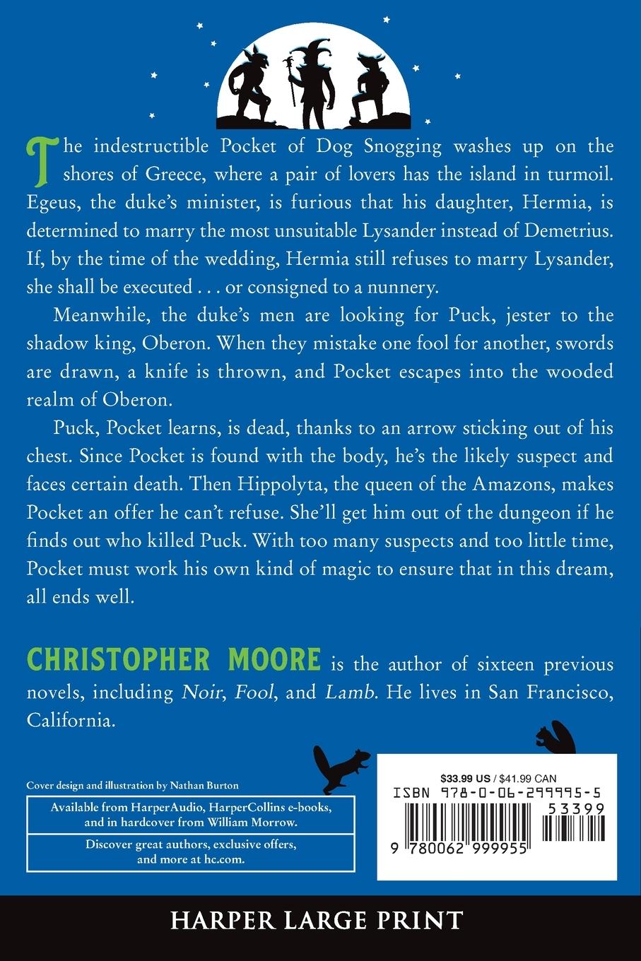 Rückseitencover Shakespeare for Squirrels LP