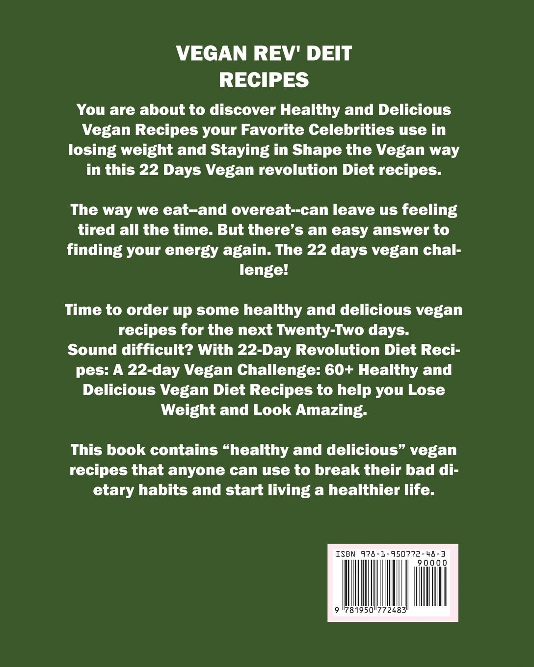 Rückseitencover VEGAN REV' DEIT RECIPES