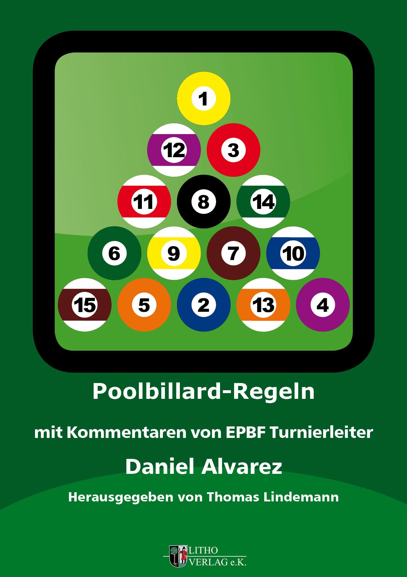 Vorderes Coverbild Poolbillard Regeln