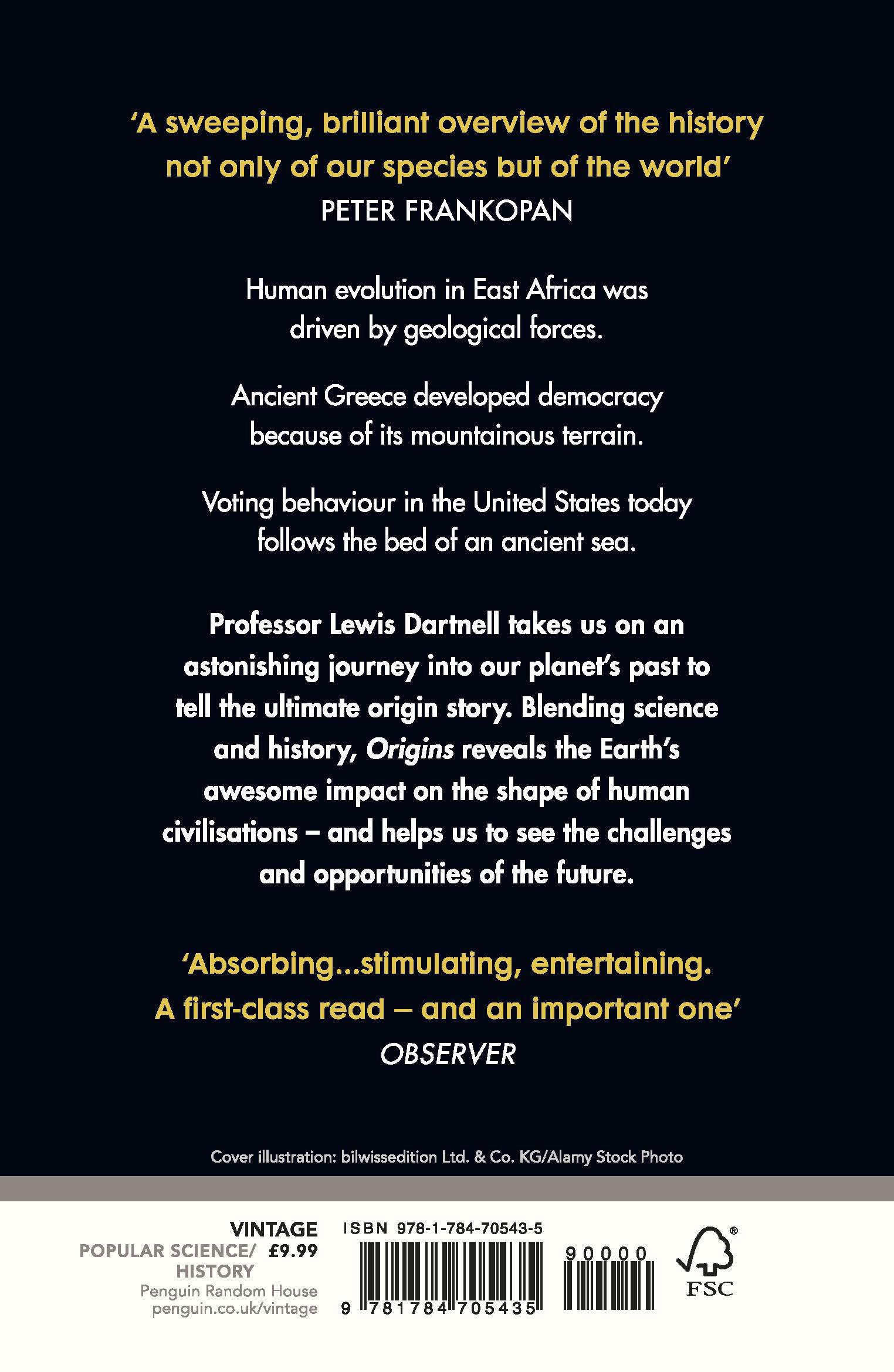 Rückseitencover Origins