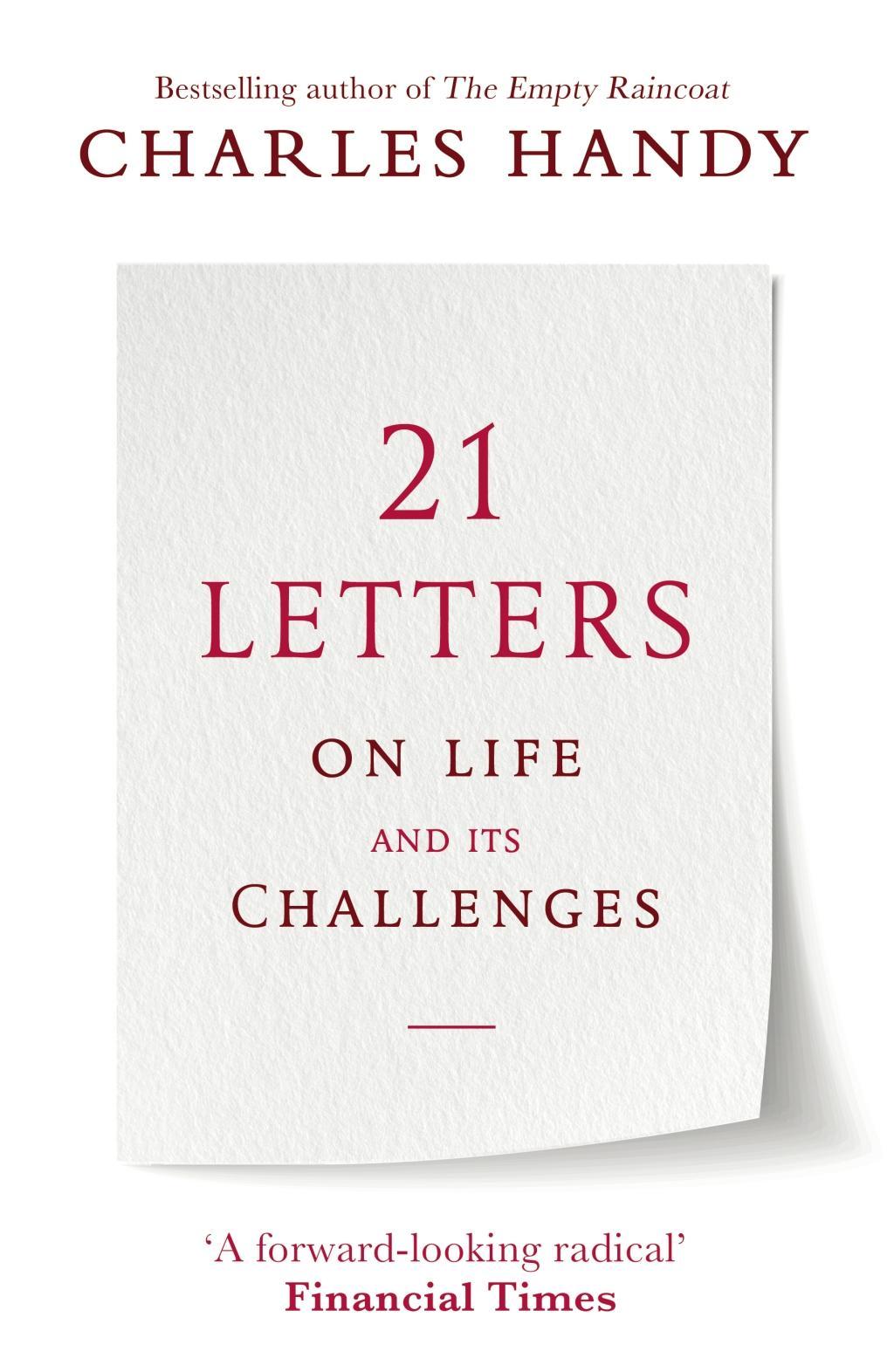 Vorderes Coverbild 21 Letters on Life and Its Challenges
