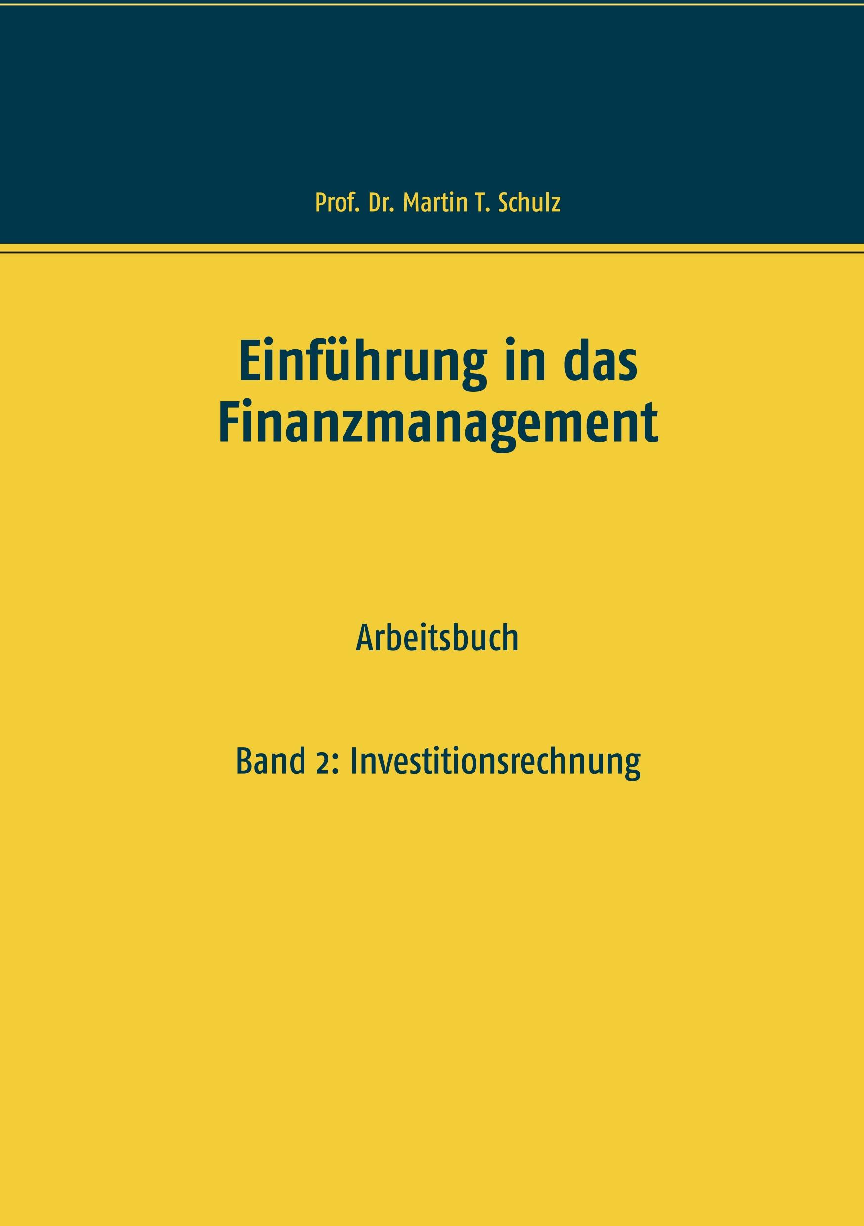 Vorderes Coverbild Einführung in das Finanzmanagement