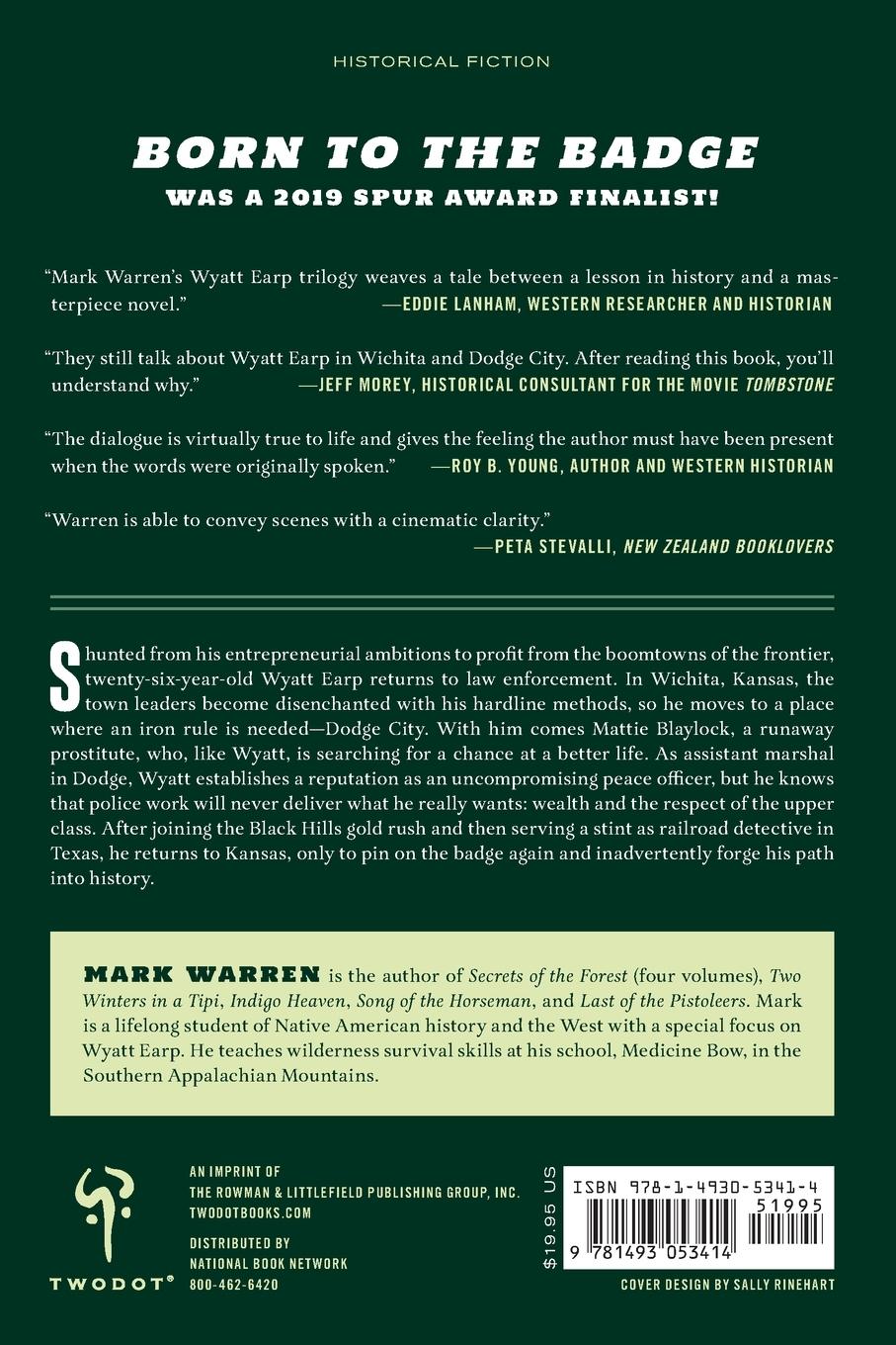 Rückseitencover Born to the Badge