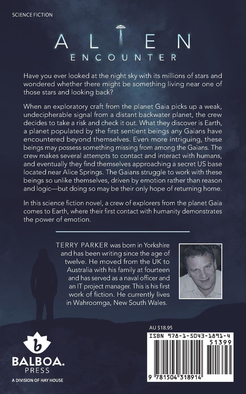 Rückseitencover Alien Encounter